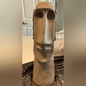 Custom/hand made Easter Island Moai statues, customizable sizing.